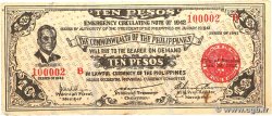 10 Pesos PHILIPPINES 1942 PS.648c VF+