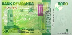 5000 Shillings Numéro spécial OUGANDA 2010 P.51a