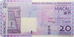20 Patacas MACAU 2010 P.081b