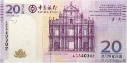 20 Patacas MACAO 2008 P.109a