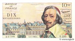 10 Nouveaux Francs RICHELIEU FRANCE 1962 F.57.20
