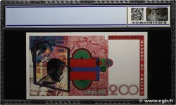 200 Francs FRÈRES LUMIÈRE Bezombes Non émis FRANCE 1990 NE.1988.01a NEUF