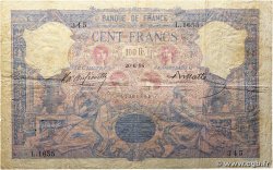 100 Francs BLEU ET ROSE FRANCE 1894 F.21.07