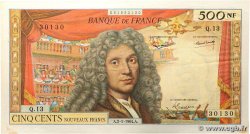 500 Nouveaux Francs MOLIÈRE FRANCE 1964 F.60.06