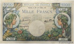 1000 Francs COMMERCE ET INDUSTRIE FRANCE 1944 F.39.09
