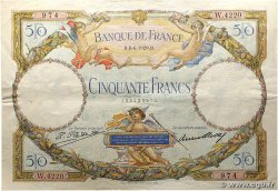 50 Francs LUC OLIVIER MERSON FRANCE 1929 F.15.03