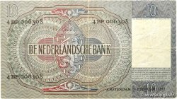10 Gulden NETHERLANDS 1942 P.056b VG