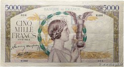 5000 Francs VICTOIRE Impression à plat FRANCE 1941 F.46.27
