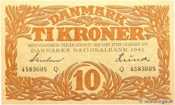 10 Kroner DANEMARK 1941 P.031i