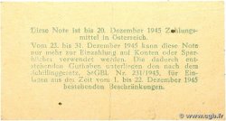 1 Reichsmark AUTRICHE 1945 P.113b TTB