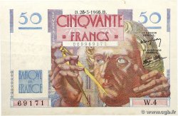 50 Francs LE VERRIER FRANCE 1946 F.20.02