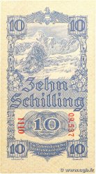 10 Schilling AUSTRIA 1945 P.114 VF