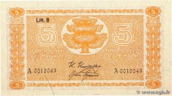5 Markkaa FINLANDE 1922 P.084