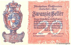 20 Heller LIECHTENSTEIN 1920 P.02 pr.NEUF