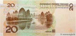 20 Yuan CHINA 1999 P.0899 SC