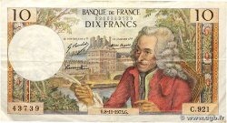 10 Francs VOLTAIRE FRANCE 1973 F.62.64