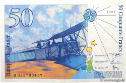50 Francs SAINT-EXUPÉRY modifié FRANCIA 1997 F.73.04 EBC+