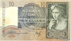 10 Gulden NETHERLANDS 1940 P.056a