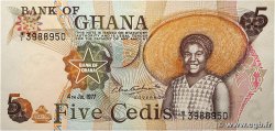 5 Cedis GHANA 1977 P.15b