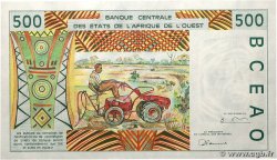 500 Francs WEST AFRICAN STATES 1998 P.910Sc XF+