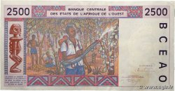 2500 Francs WEST AFRICAN STATES 1994 P.412Dc VF+