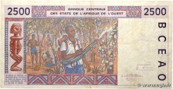 2500 Francs ESTADOS DEL OESTE AFRICANO 1994 P.712Kc MBC