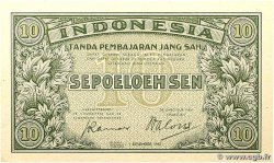 10 Sen INDONESIA 1947 P.031