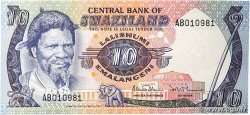 10 Emalangeni SWAZILAND 1985 P.10c
