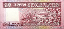 20 Emalangeni SWAZILAND 1986 P.12a NEUF