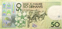 50 Dirhams MOROCCO 1991 P.64 F+