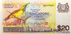 20 Dollars SINGAPOUR 1979 P.12
