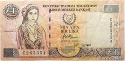 1 Pound CHIPRE 1997 P.60a BC+
