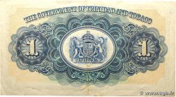 1 Dollar TRINIDAD Y TOBAGO 1943 P.05c MBC+