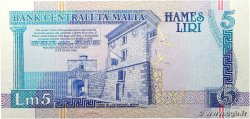 5 Liri MALTE 1994 P.46d FDC