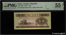 1 Jiao CHINE 1953 P.0863