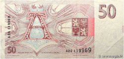 50 Korun REPúBLICA CHECA 1993 P.04 BC+