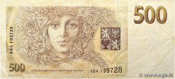 500 Korun REPUBBLICA CECA 1993 P.07a MB