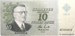 10 Markkaa FINLANDE 1963 P.104a SUP