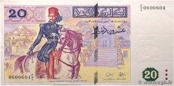 20 Dinars TUNISIE 1992 P.88 TTB+