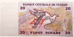 20 Dinars TUNISIE 1992 P.88 TTB+