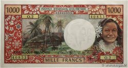 1000 Francs NOUVELLE CALÉDONIE Nouméa 1971 P.64a UNC-