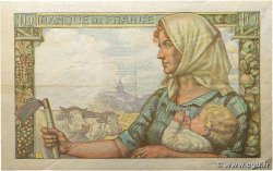 10 Francs MINEUR FRANCIA 1942 F.08.06 MBC