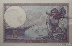 5 Francs FEMME CASQUÉE FRANCIA 1925 F.03.09 AU