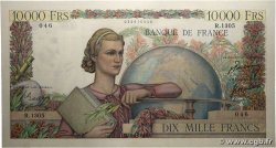 10000 Francs GÉNIE FRANÇAIS FRANCIA 1951 F.50.49 EBC