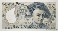 50 Francs QUENTIN DE LA TOUR FRANCE 1985 F.67.11