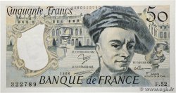 50 Francs QUENTIN DE LA TOUR FRANCE 1988 F.67.14