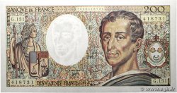 200 Francs MONTESQUIEU FRANCE 1992 F.70.12c