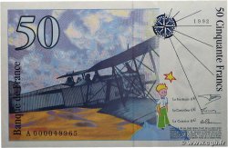 50 Francs SAINT-EXUPÉRY FRANCE 1992 F.72.01aA pr.NEUF