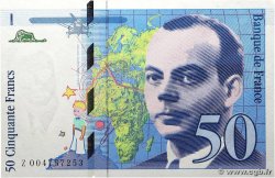 50 Francs SAINT-EXUPÉRY FRANCE 1992 F.72.01b