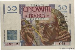 50 Francs LE VERRIER FRANCE 1947 F.20.08